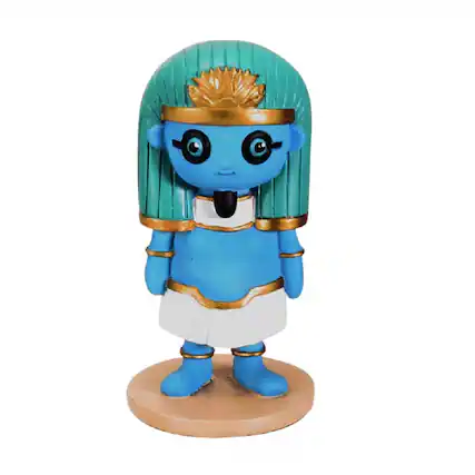 Front. Pacific Trading - Hapi Egyptian God Figurine Egypt 4 inch.