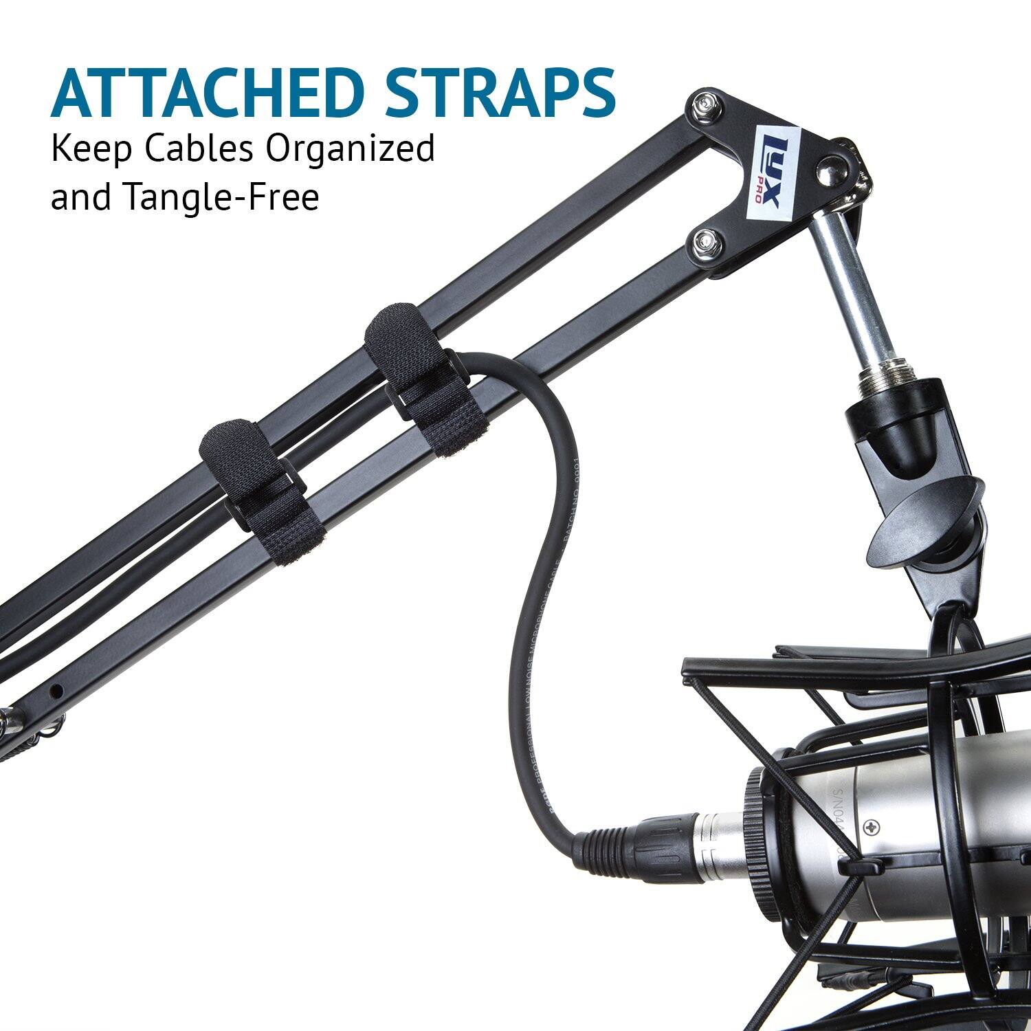 ATTACHED STRAPS Keep Cables Organized and Tangle-Free PRD LyX SINO4