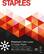 STAPLES®
Premium Color Laser & Copier Paper
Heavier feel, Brighter look, Brilliant color performance.
98 bright | 32 lb | 500 sheets | LETTER 8.5" x 11" | 216 g/m² | 279 g/m²
100% SATISFACTION GUARANTEE
FSC 633213