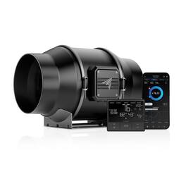 AC Infinity - CLOUDLINE T6, Quiet Inline Fan 6" with Temperature Humidity VPD Controller