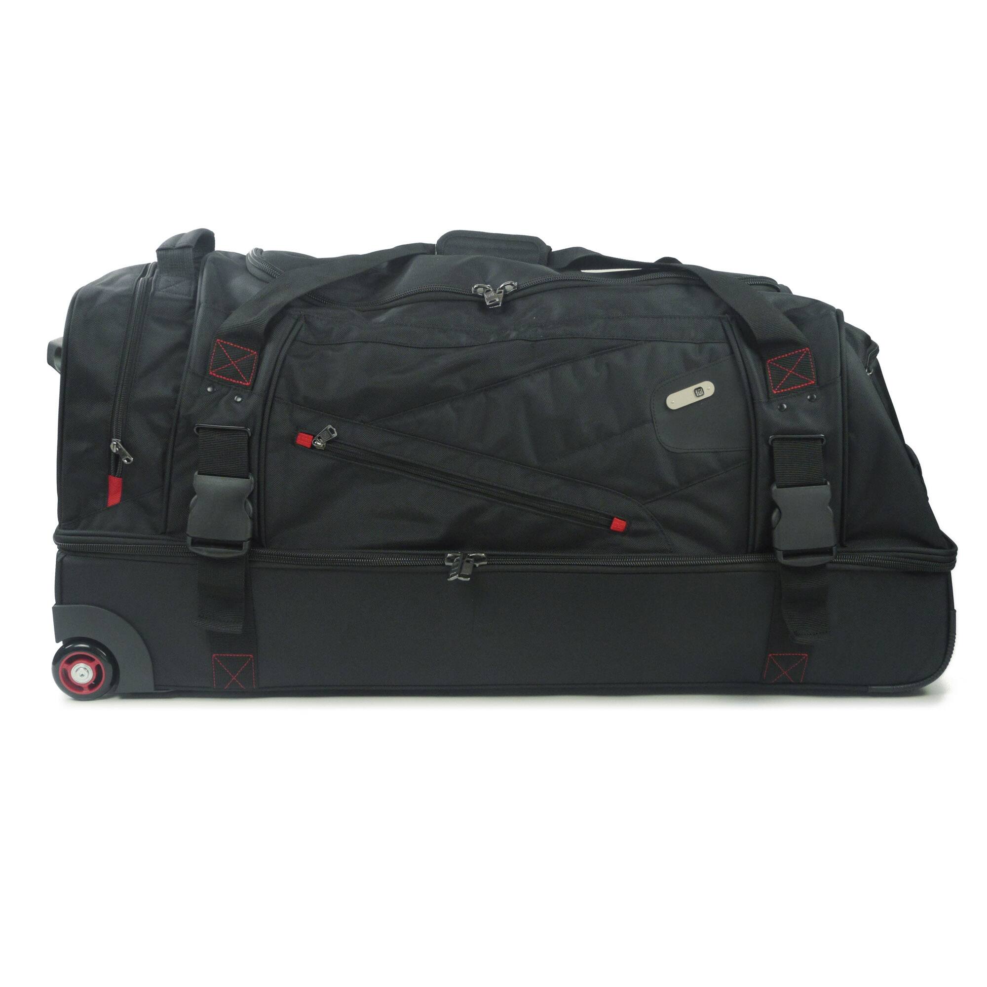 Alt View 1. Ful - Tour Manager 36in Rolling Duffel Bag - BLACK.