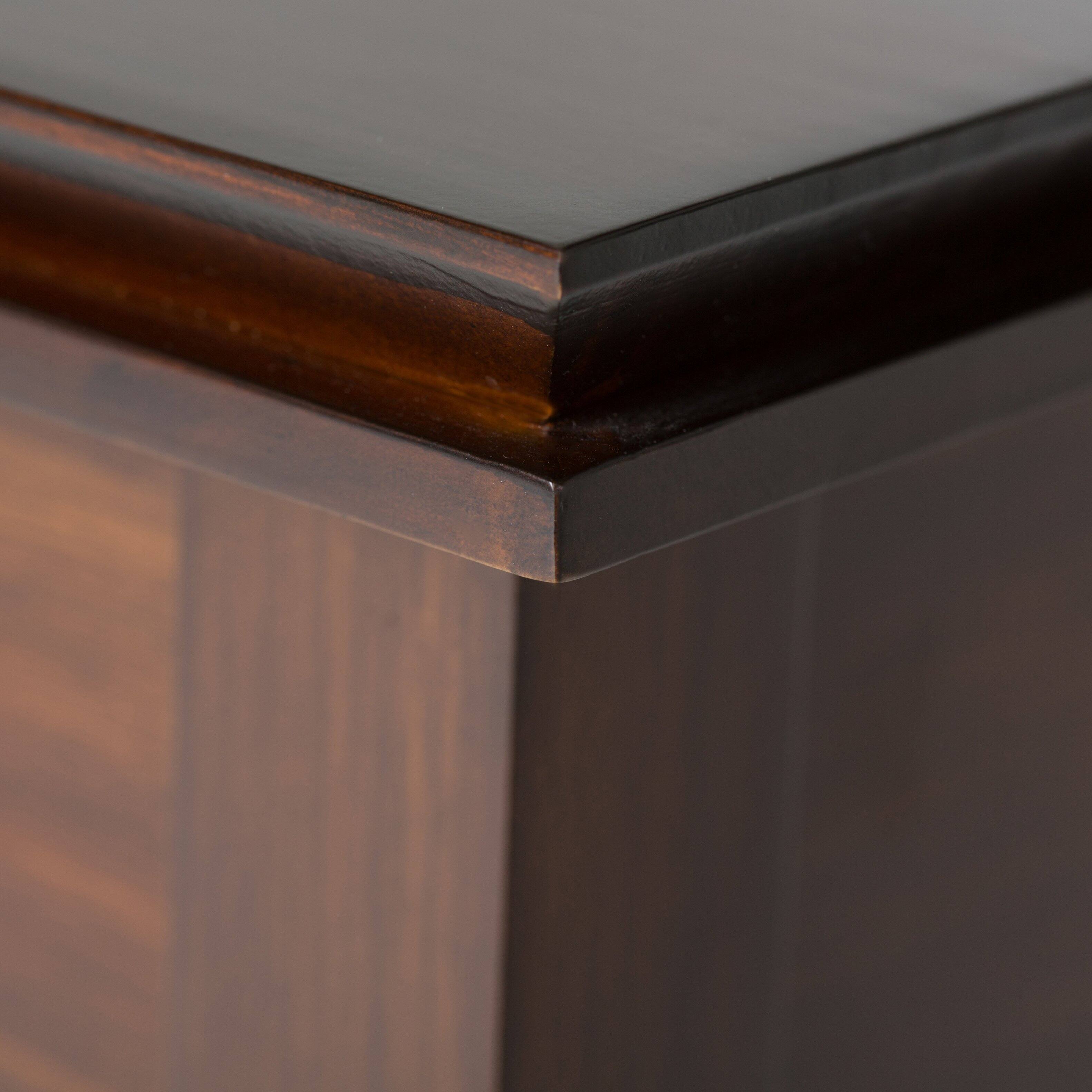 Alt View 15. Simpli Home - Artisan End Table - Russet Brown.