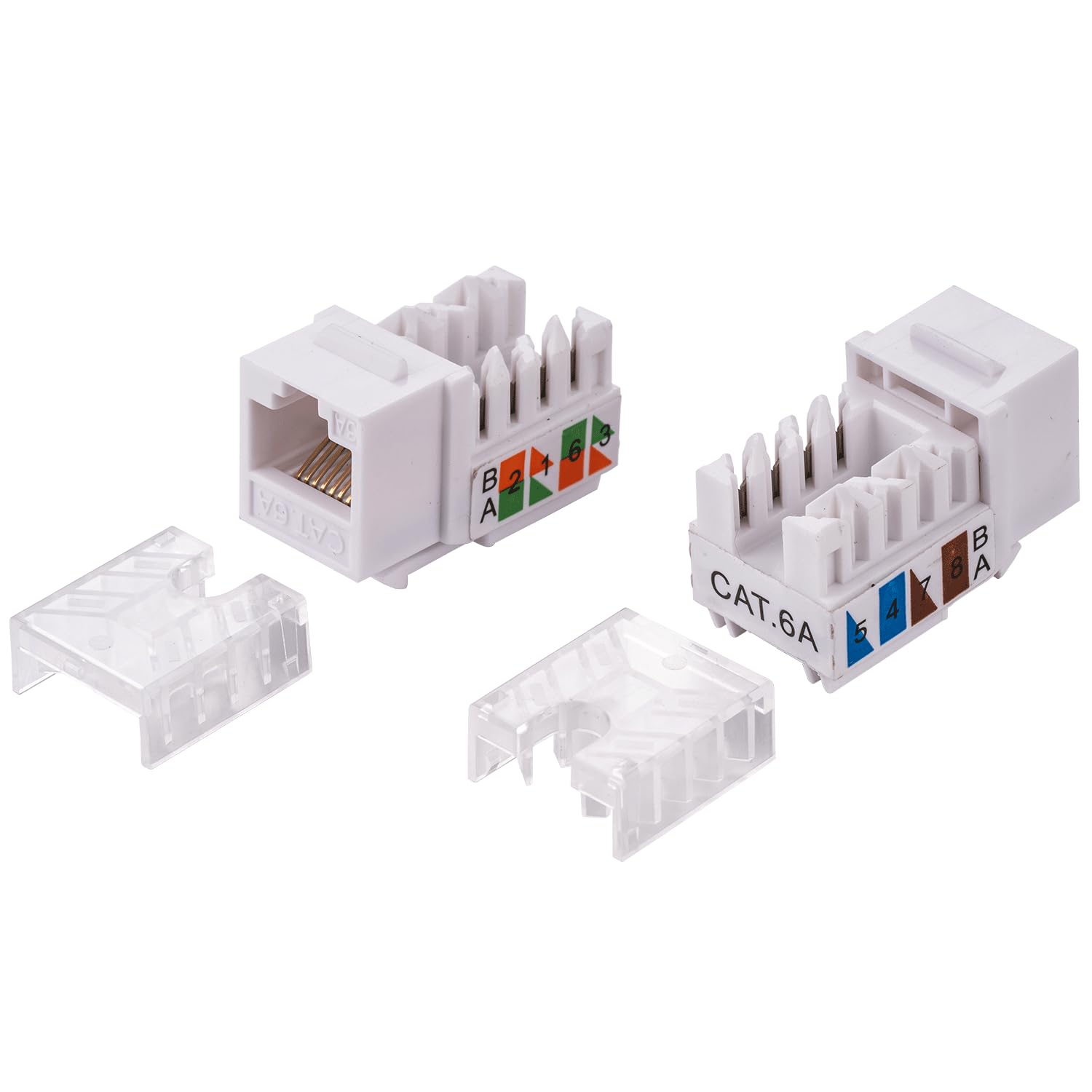 BA CALGA 9) CAT 9 1 6 2 A CAT.6A 5 4 8 BA