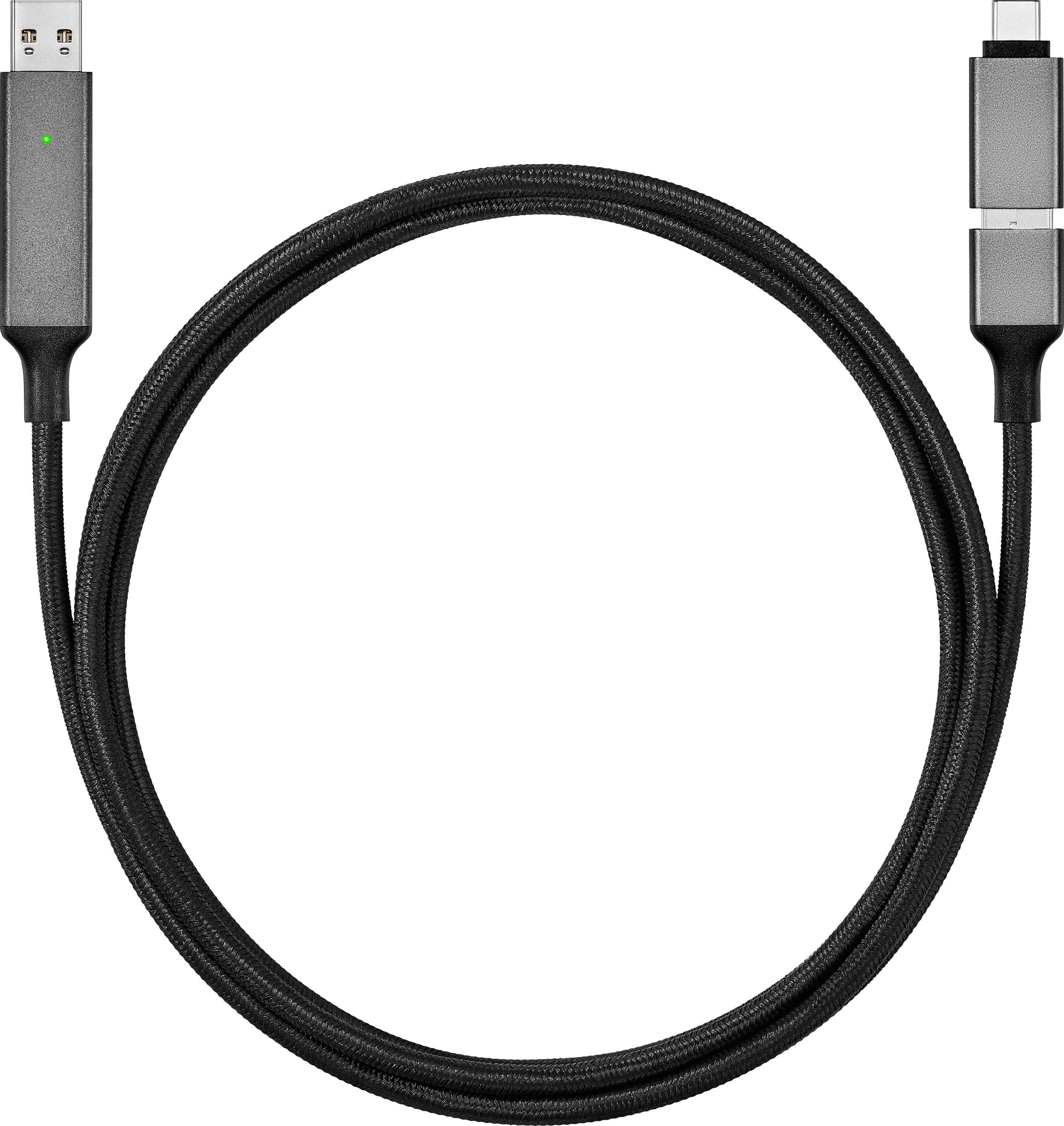 Alt View 14. Insignia™ - 6 ft. USB File Transfer Cable - Black.