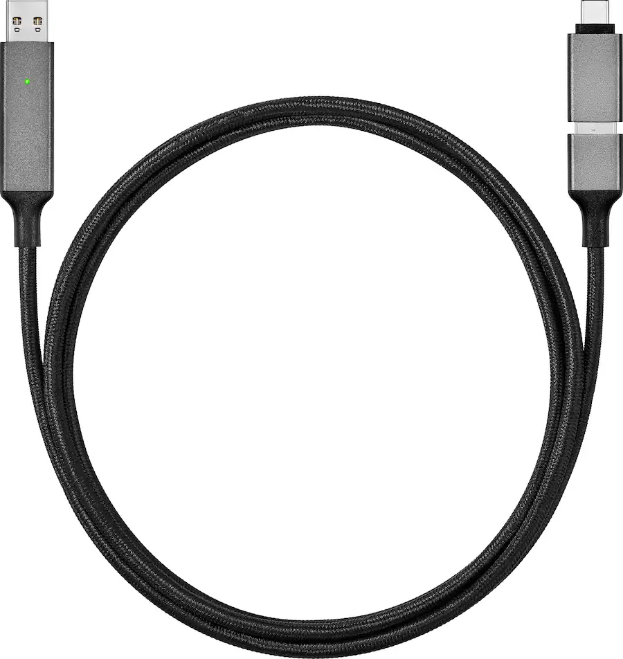 Cable File. Key Insignia™ 6 ft. USB 3.0 File Transfer Cable for Windows / Mac Computers ...