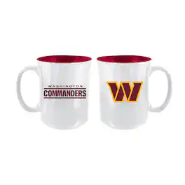 The Memory Company - Washington Commanders 2-Pack 15oz. Iridescent Ceramic Mug Set - Multicolor