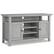 Front. Simpli Home - Amherst Solid Wood54 inch Wide Transitional TV Media Stand For TVs up to 60 inches - Fog Grey.