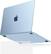 Front. mosiso - Ultra-Thin Hard Shell Case & Keyboard Cover for MacBook Air 13 inch (A3449 A3240 A3113 A2681 2022–2026) - Sky Blue Clear.