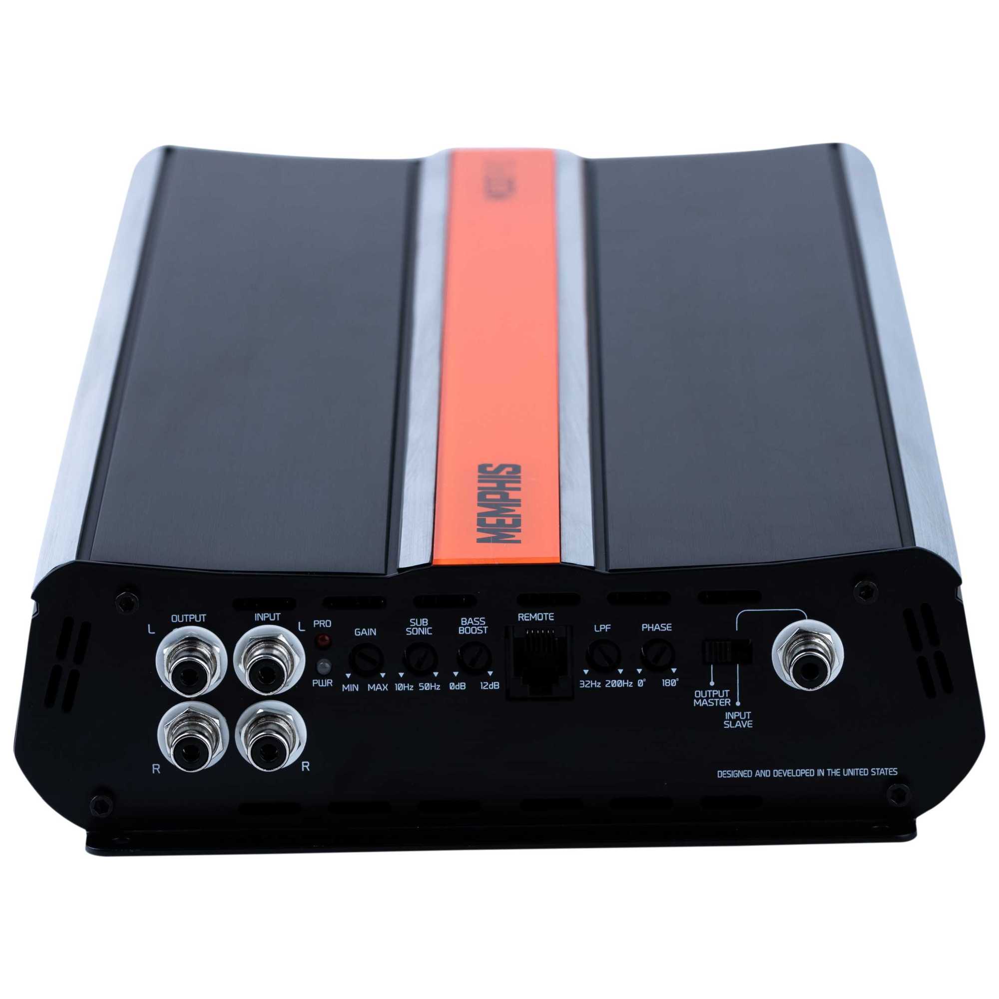 MEMPHIS  
OUTPUT INPUT L PRC SAIN SUM SONIC S ROOST REMOTE LPF PHASE PR 129 Sa9 - MIN MAX BS 3HH 200 E 1U OUTPUT MASTER INPUT SLAVE R R OPSENNED AND DEVELOPED IN THE UNITED STATES
