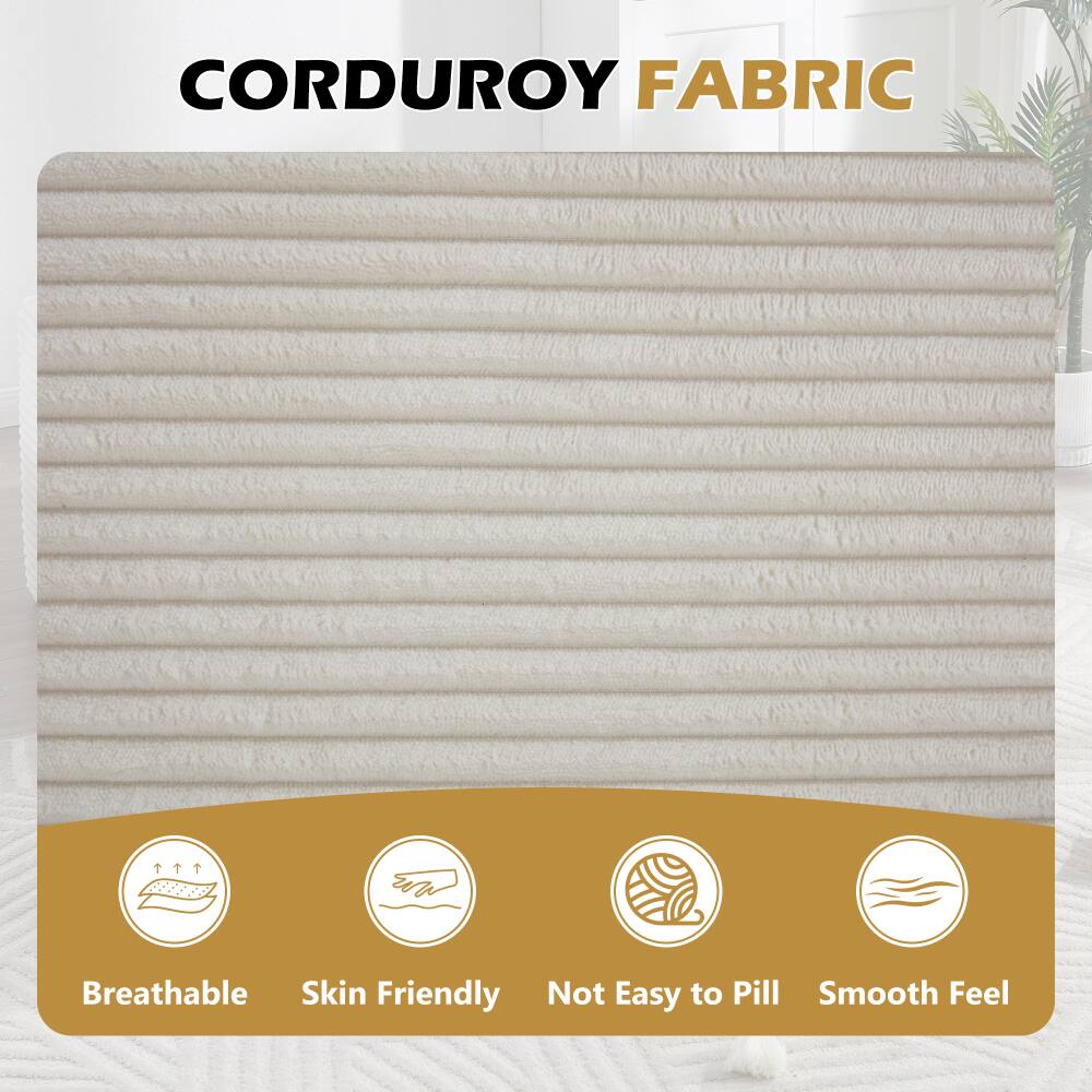 CORDUROY FABRIC

- Breathable
- Skin Friendly
- Not Easy to Pill
- Smooth Feel