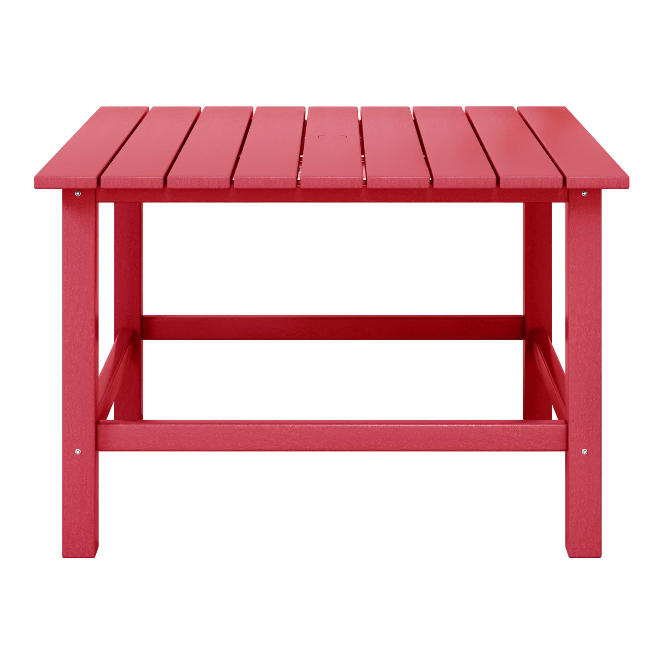 "WestinTrends - Malibu Kids Outdoor Patio Furniture HDPE 30"" Wide Square Dining Table - Red" price history on PriceWatchPro