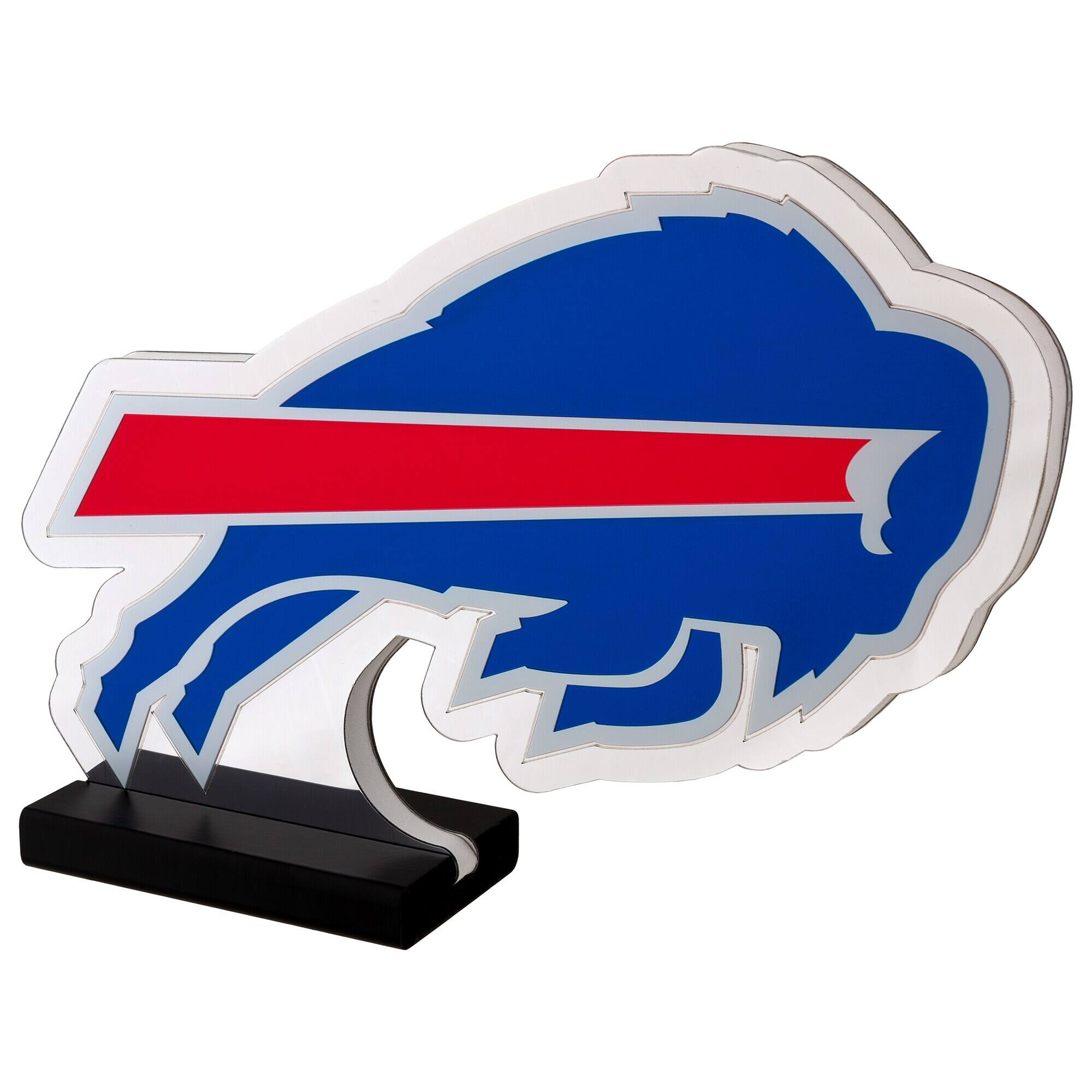 Alt View 1. Sporticulture - Buffalo Bills LED Infinity Logo Light - Multicolor.