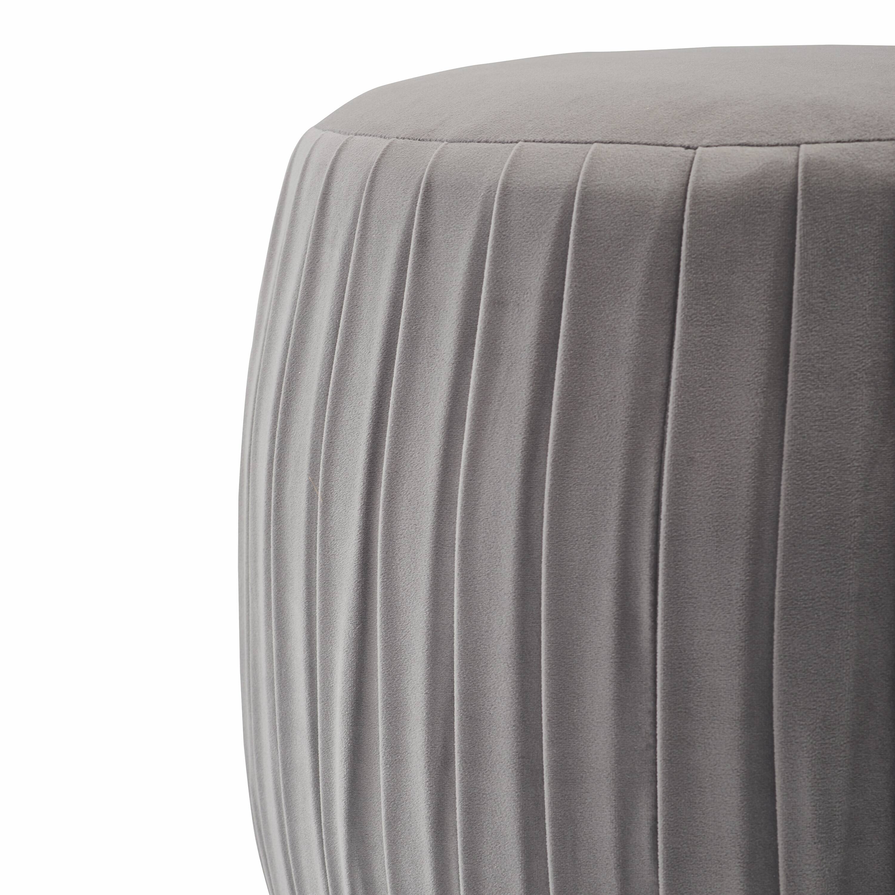 Alt View 14. Adore Decor - Jolie Ottoman - Gray.