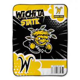 Chad & Jake - Wichita State Shockers 30" x 40" Comic Theme Baby Blanket - Multicolor