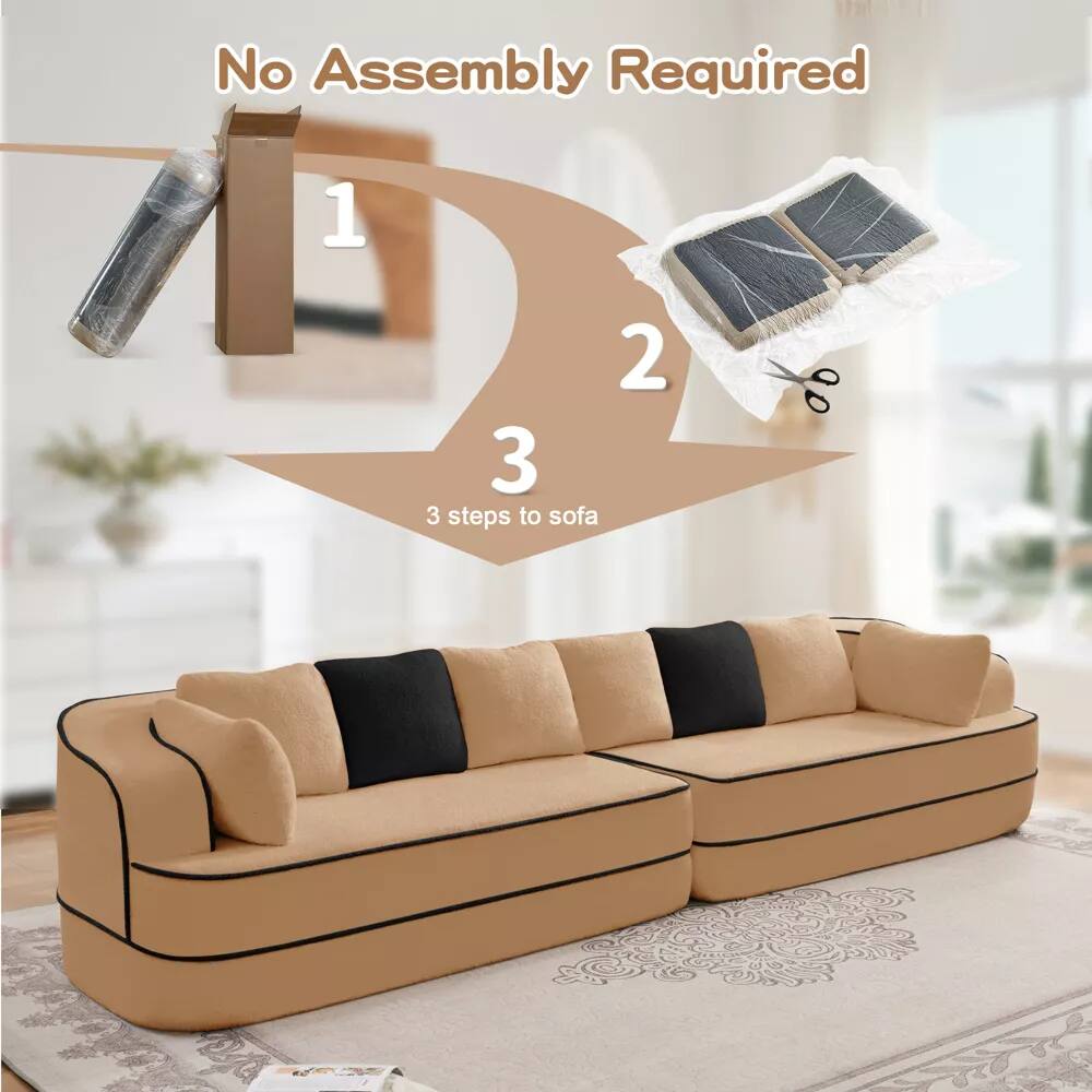 No Assembly Required

1  
2  
3

3 steps to sofa
