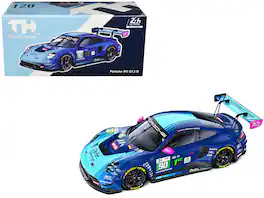 Porsche 911 GT3 R (992) #90 "Manthey" "24 Hours of Le Mans" (2024) 1/64 Diecast Model Car by Trends Hobby