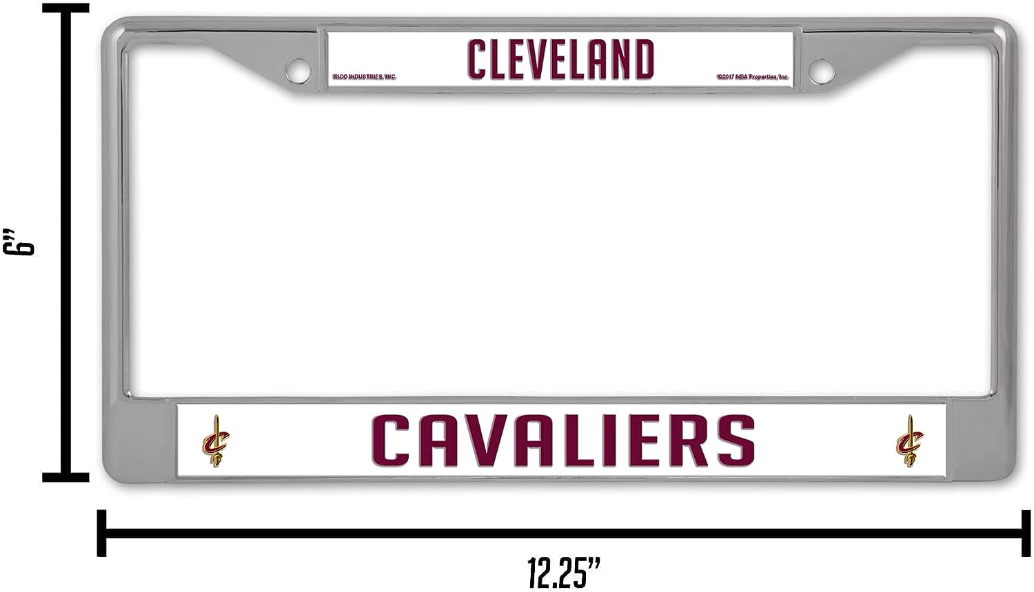 CLEVELAND  
CAVALIERS  

RICO INDUSTRIES, INC.  
©2017 NBA Properties, Inc.  

12.25"