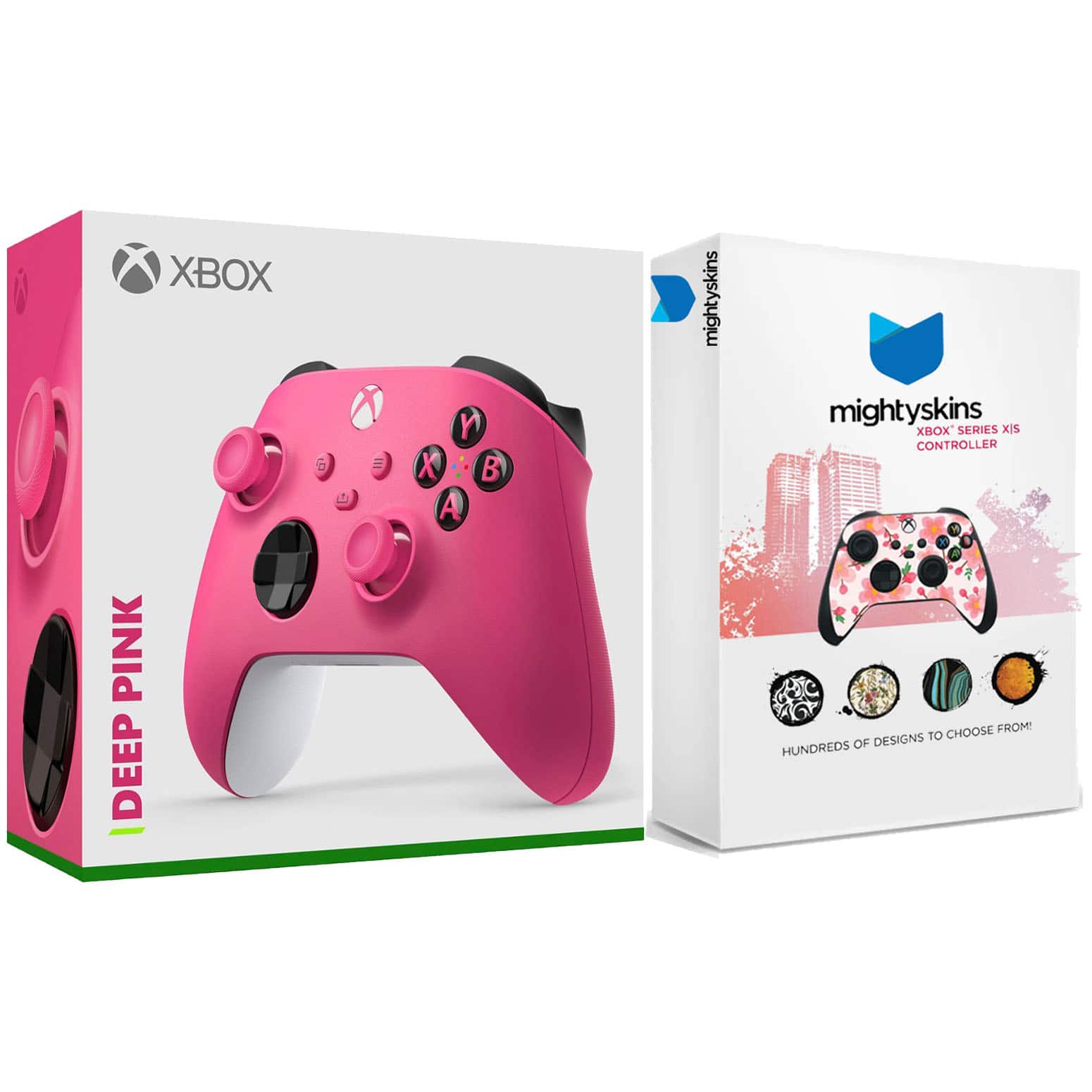 XBOX SERIES X CONTROLLER  
DEEP PINK  

mightyskins  
XBOX SERIES X CONTROLLER  
HUNDREDS OF DESIGNS TO CHOOSE FROM!