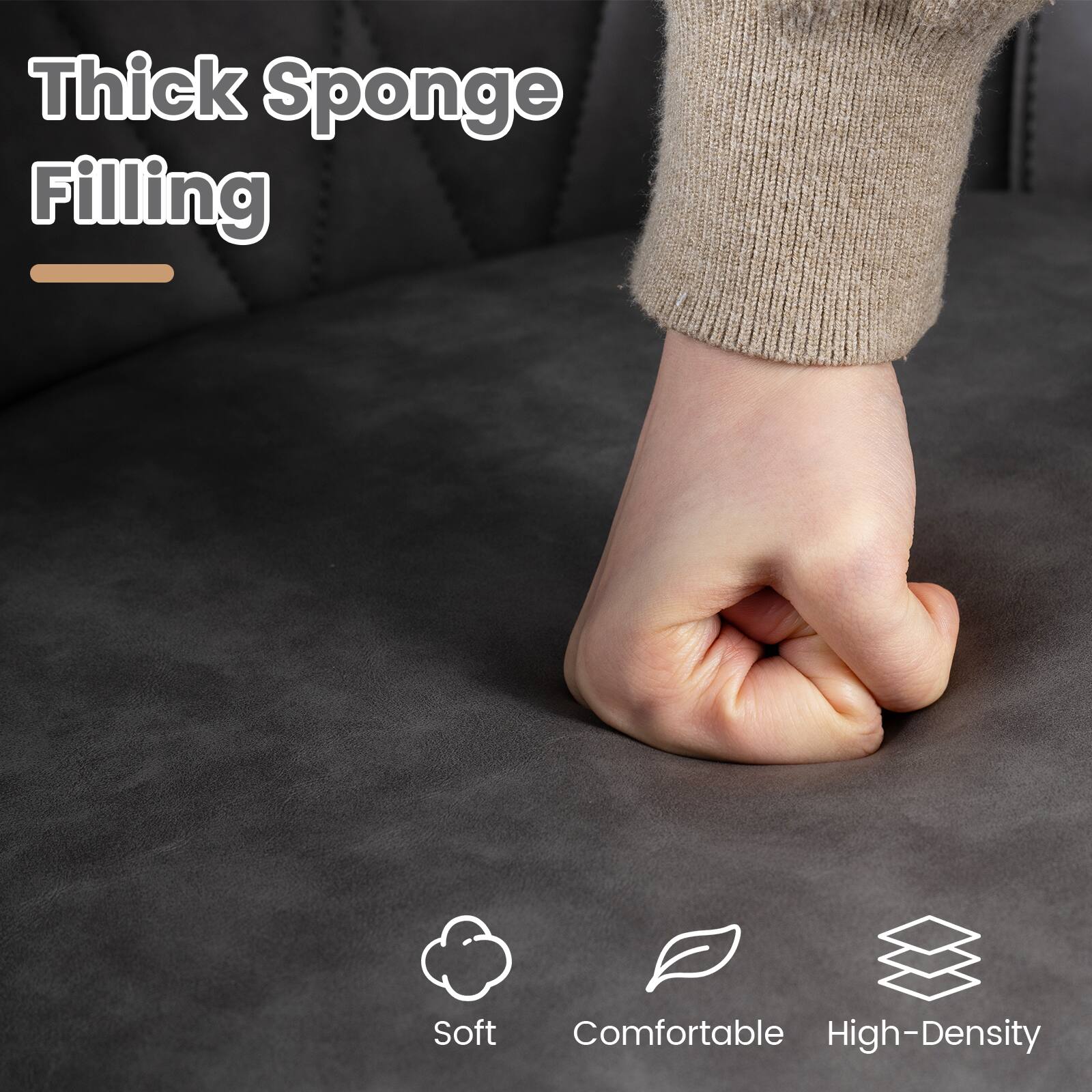 Thick Sponge Filling

Soft, Comfortable, High-Density