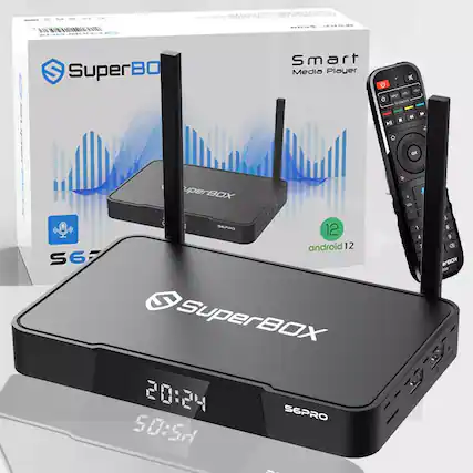 SuperBO Smart Media Player
S6PRO
Android 12
20:24
50:54