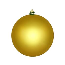 Vickerman - 8" Medallion Shiny Ball UV Drilled - Medallion Gold
