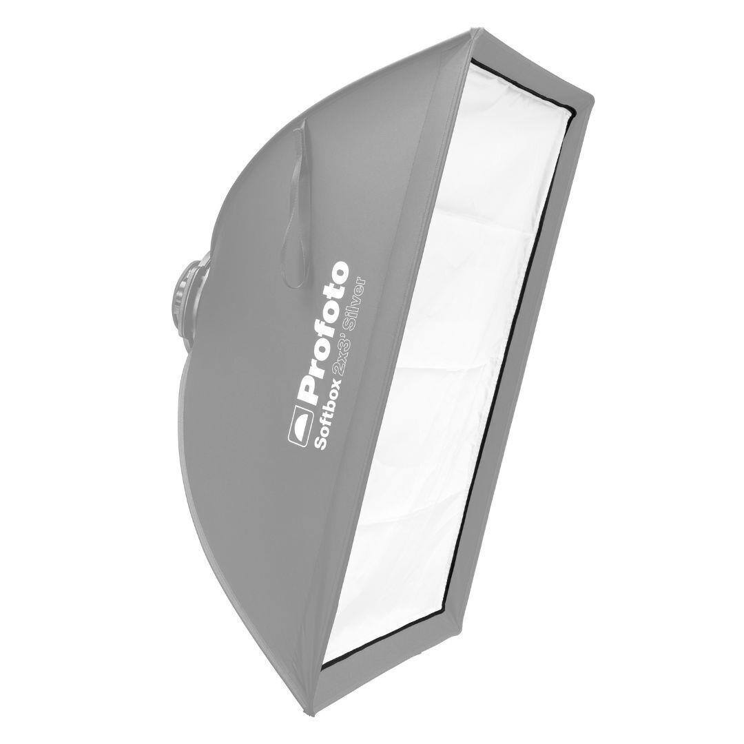 Profoto  
Softbox 2x3 Silver