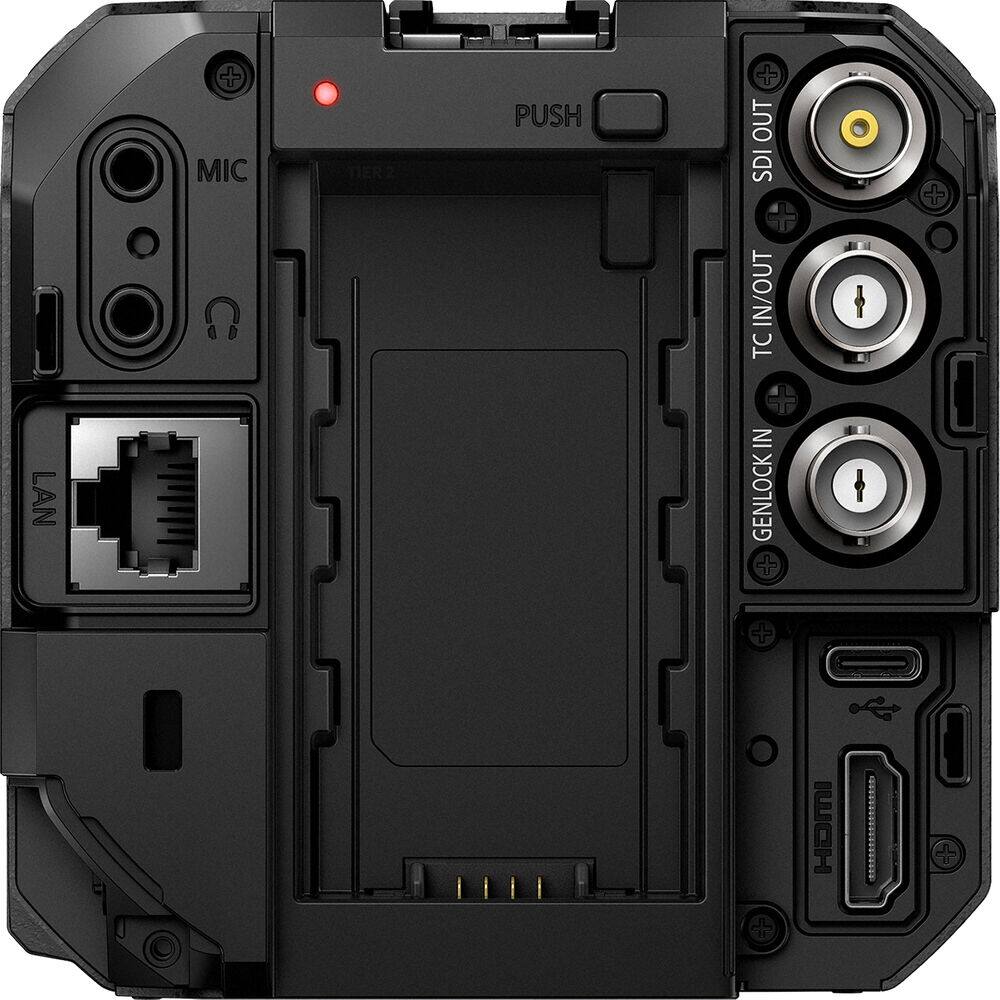 MIC  
PUSH  
SDI IN/OUT  
TC IN/OUT  
GENLOCK IN  
LAN  
HDMI