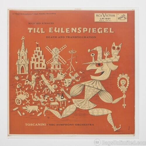 A "New Ovliophonic" High Fidelity Recording  
RCA VICTOR LM.1891 RED SEAL  
RICHARD STRAUSS  
TILL EULENSPIEGEL  
DEATH AND TRANSFIGURATION  
TOSCANI - NBC SYMPHONY ORCHESTRA  
BagsUnlimited.com
