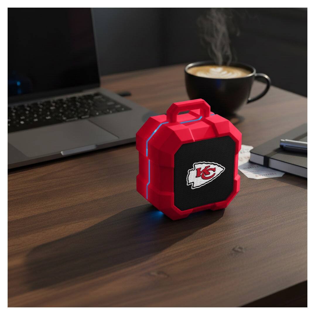 Alt View 1. LDM Company - Kansas City Chiefs Bluetooth Tailgate Speaker - Multicolor.