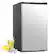Front. SIMZLIFE - 3.2 Cu.ft Mini Fridge , Compact Freezer , Design with Single Door, 17.52 W x 19.29 D x 31.89 H in - Silver.