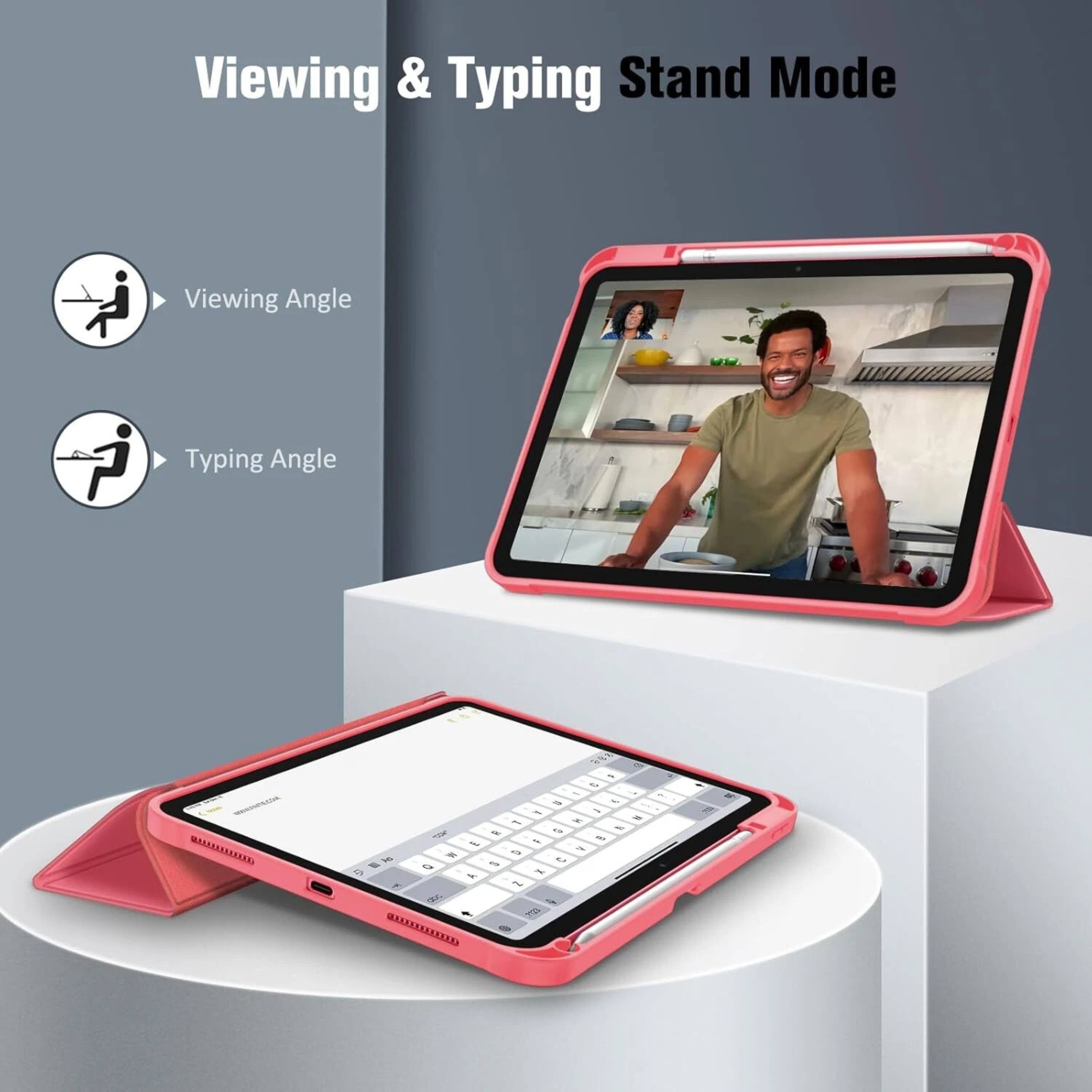 Viewing & Typing Stand Mode

- Viewing Angle
- Typing Angle