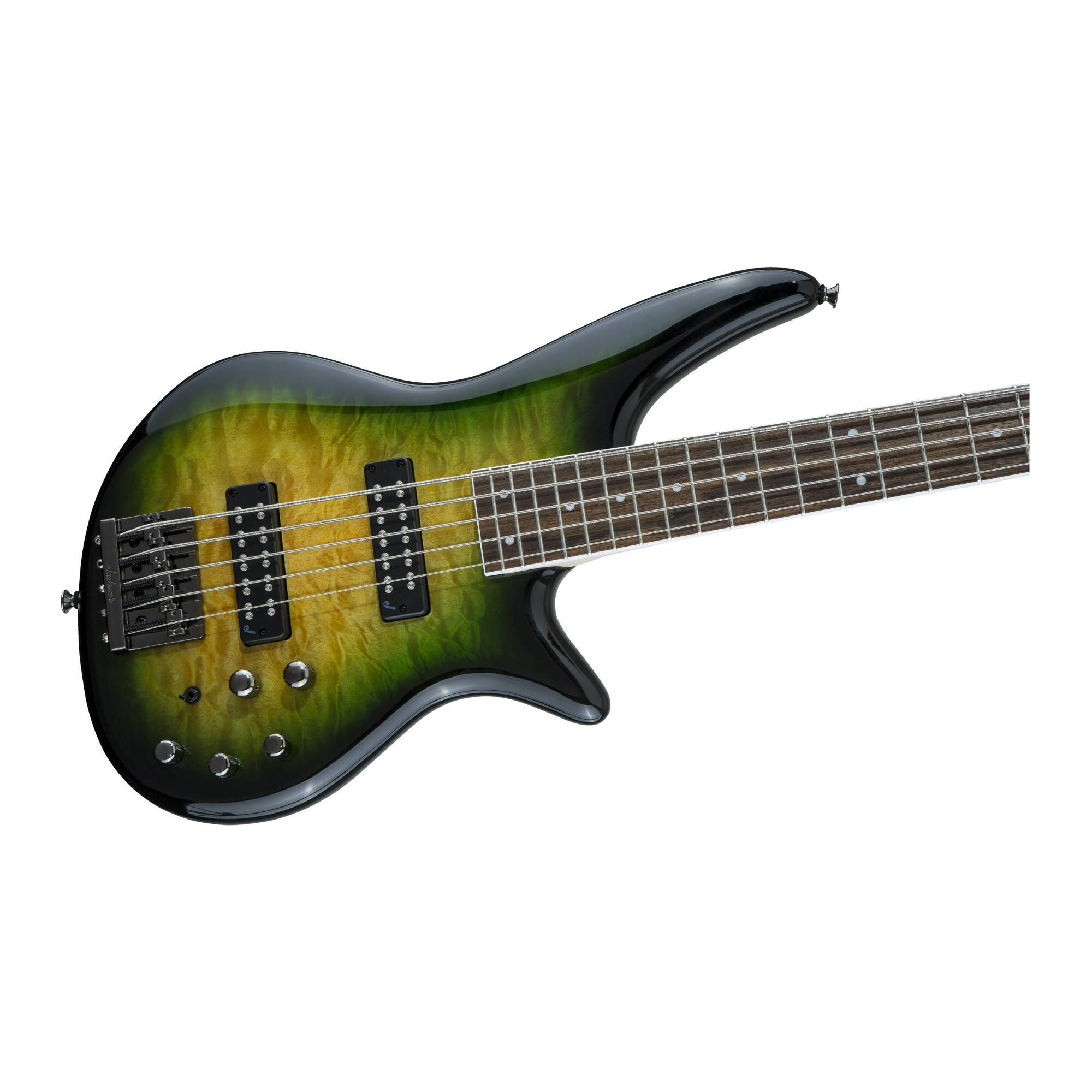 Angle. Jackson - Jackson JS Series Spectra Bass JS3QV 5-String Electric Guitar (Alien Burst).