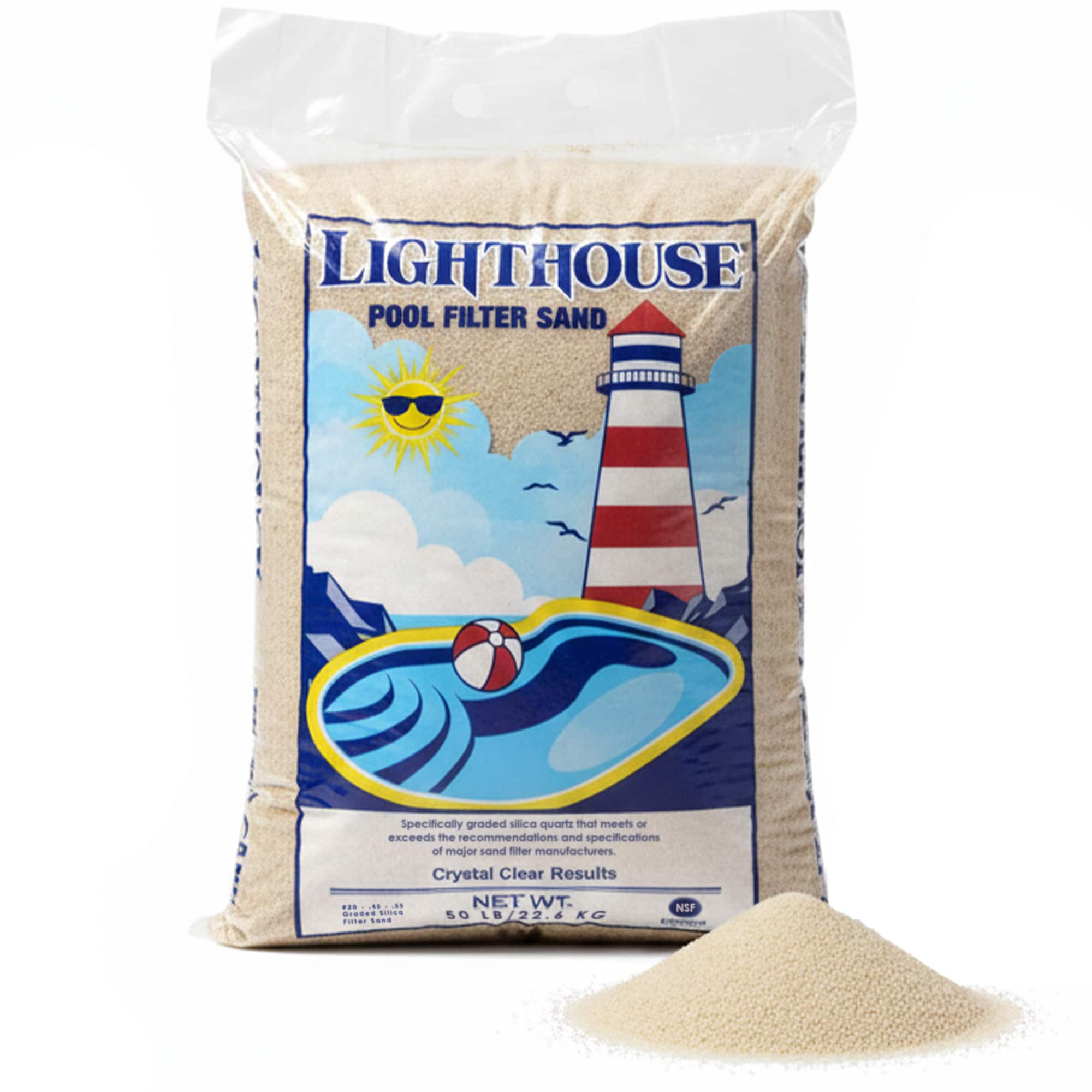 U.S. Silica - 50 Pound Pool Filter Sand, Crystalline Silica for Pool Filtration price history on PriceWatchPro