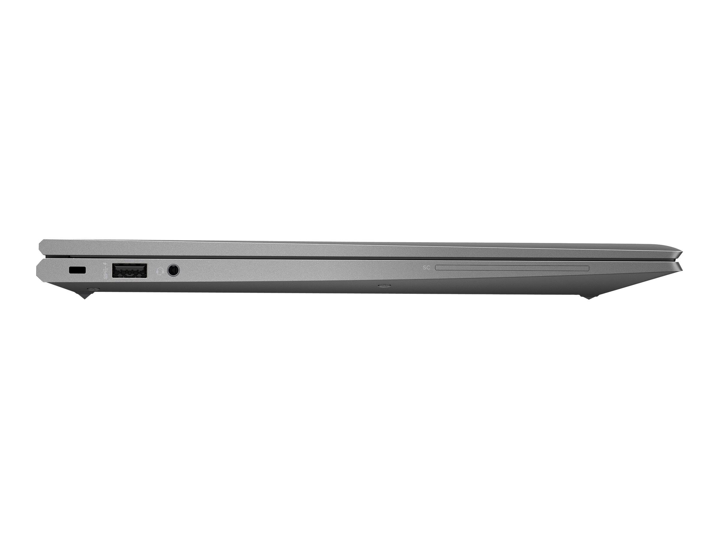 Alt View 4. HP - ZBook Firefly 15 G7 15.6" FHD IPS Intel i7-10810U 1.1 GHz 16GB DDR4 512GB SSD NVIDIA Quadro P520 Windows 11 Pro Laptop - Gray.