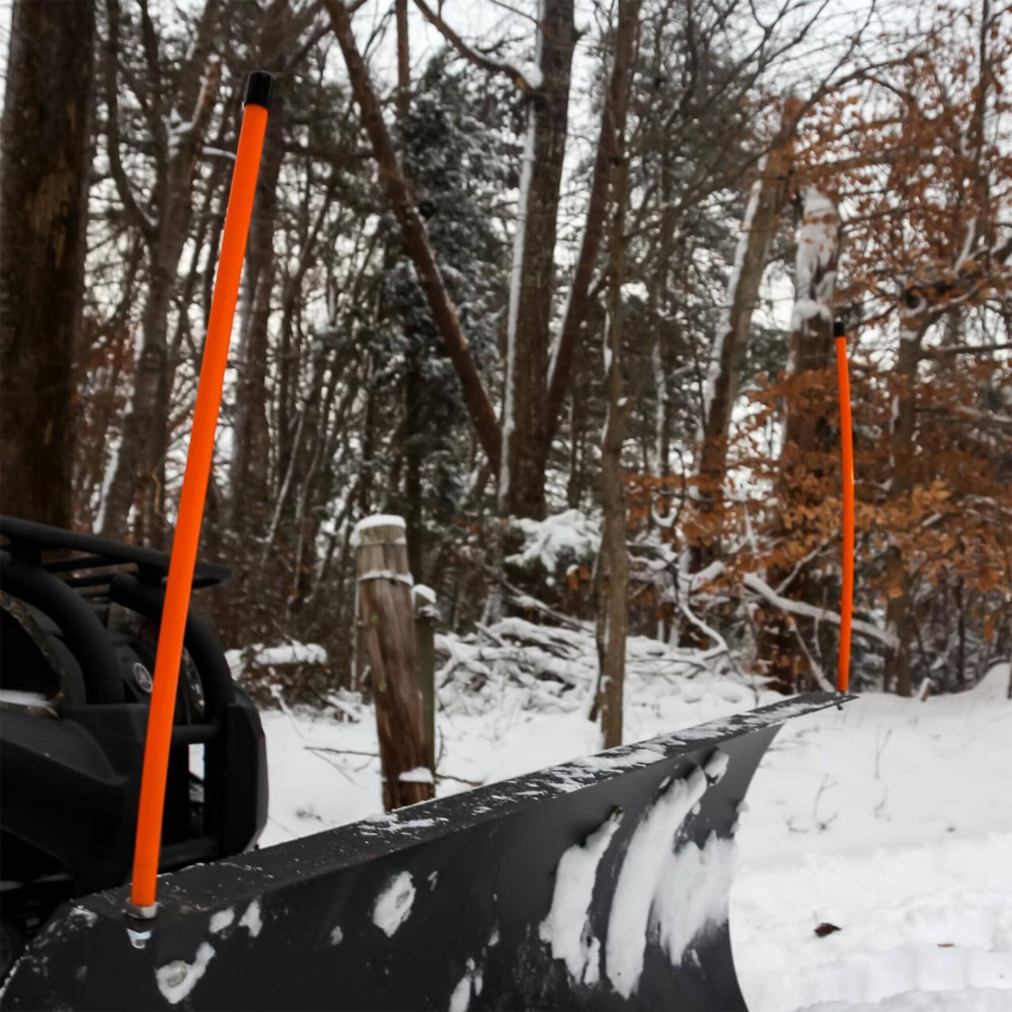 Alt View 10. Black Boar - Black Boar ATV/UTV Snow Plow Marker Kit with High Visible Color, 18", Orange.