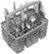 Alt View 18. Bosch - 300 Series 24" Front Control Smart Built-In Stainless Steel Tub Dishwasher with 3rd Rack and PrecisionWash, 48 dBA - Stainless Steel.
