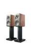 Angle. KEF - S1-RF1 Floor Stand - Black.
