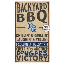 Jardine - Columbia College of Missouri Cougars 11" x 20" Indoor/Outdoor BBQ Sign - Brown