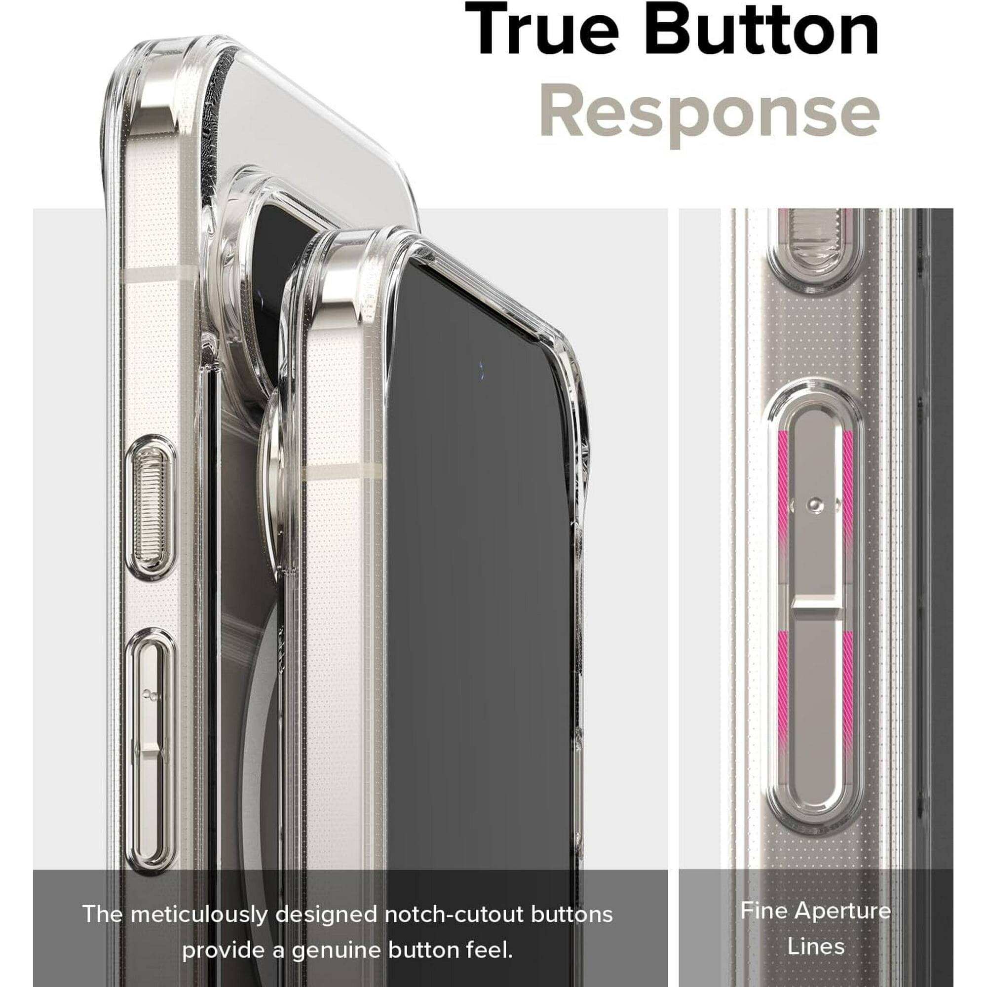 True Button Response

The meticulously designed notch-cutout buttons provide a genuine button feel.

Fine Aperture Lines