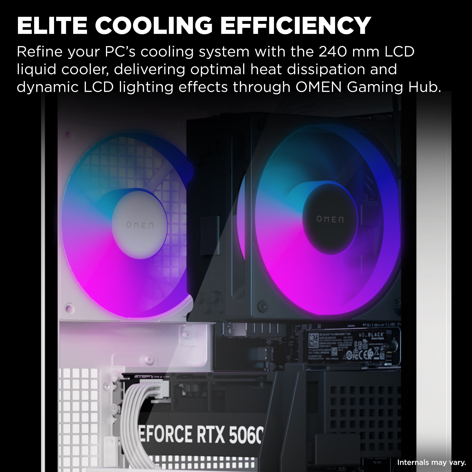 HP OMEN 35L Gaming Desktop AMD Ryzen 7 7800X3D 32GB DDR5 Memory
