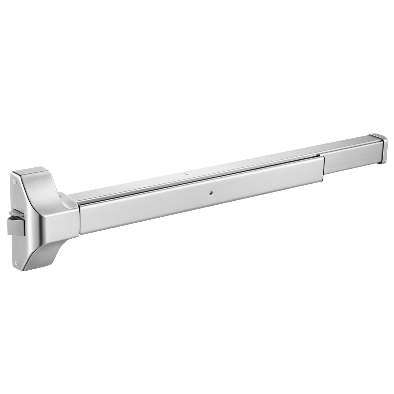 Alt View 5. VEVOR - Push Bar Panic Exit Device, 31" Stainless Steel Commercial Panic Bar for Exit Doors, Emergency Exit Door Hardware - Silver.