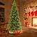 Alt View 11. Costway - 8FT Pre-Lit Artificial Christmas Tree 9 Lighting Modes with 500 LED Lights & Timer - Green.
