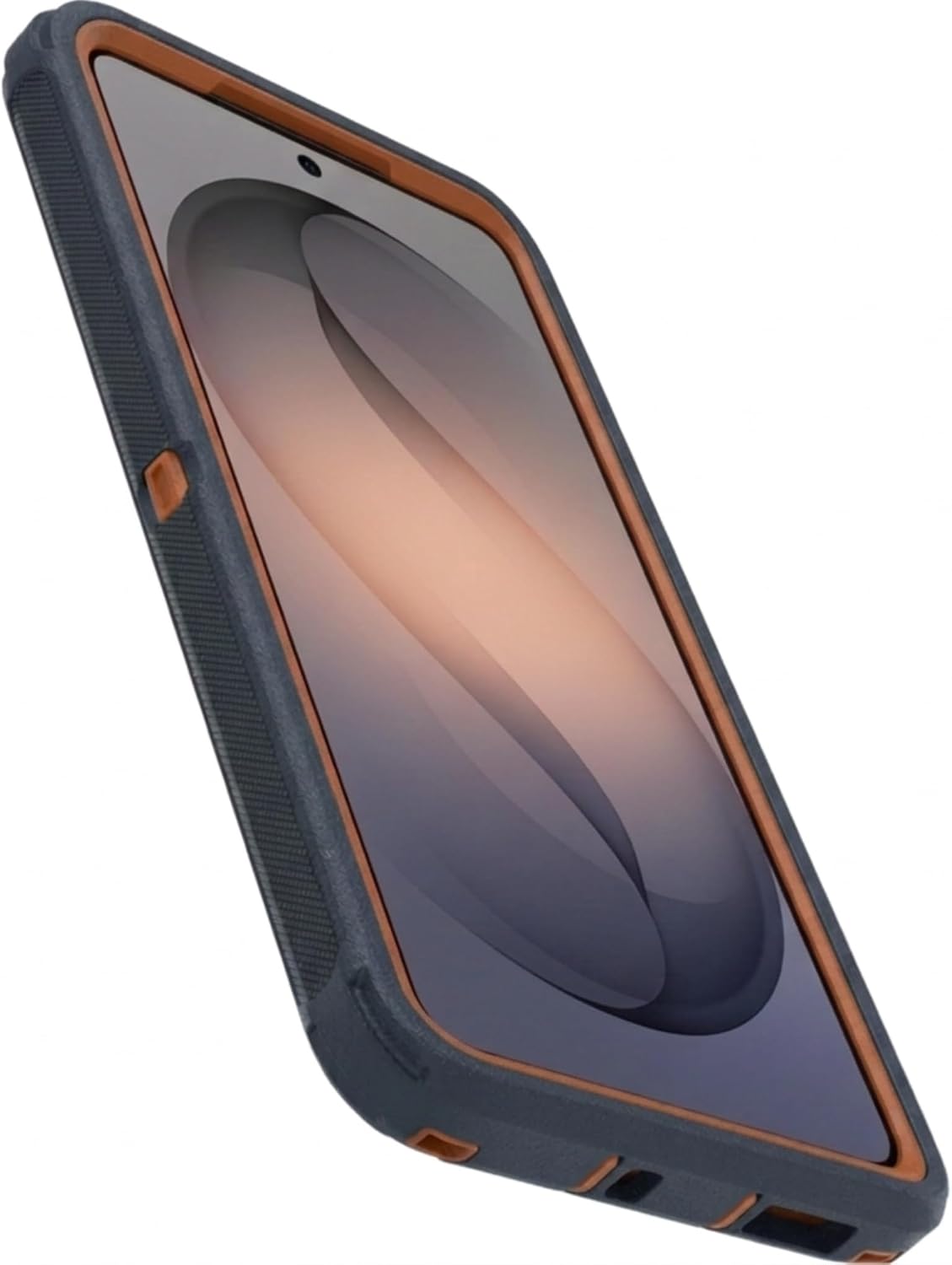 Alt View 1. OtterBox - OtterBox Galaxy S26 (Only) - Defender Series Case - Holster Clip Included - Rugged & Durable - with Port Protection - Navy Canyon (Blue & Orange).