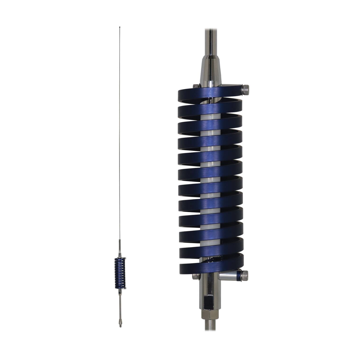 Alt View 6. Browning - Browning Br-91-mb Br-91 63-in. 15,000-watt Flat-coil Cb Antenna With 6-in. Shaft (midnight Blue) - Blue.
