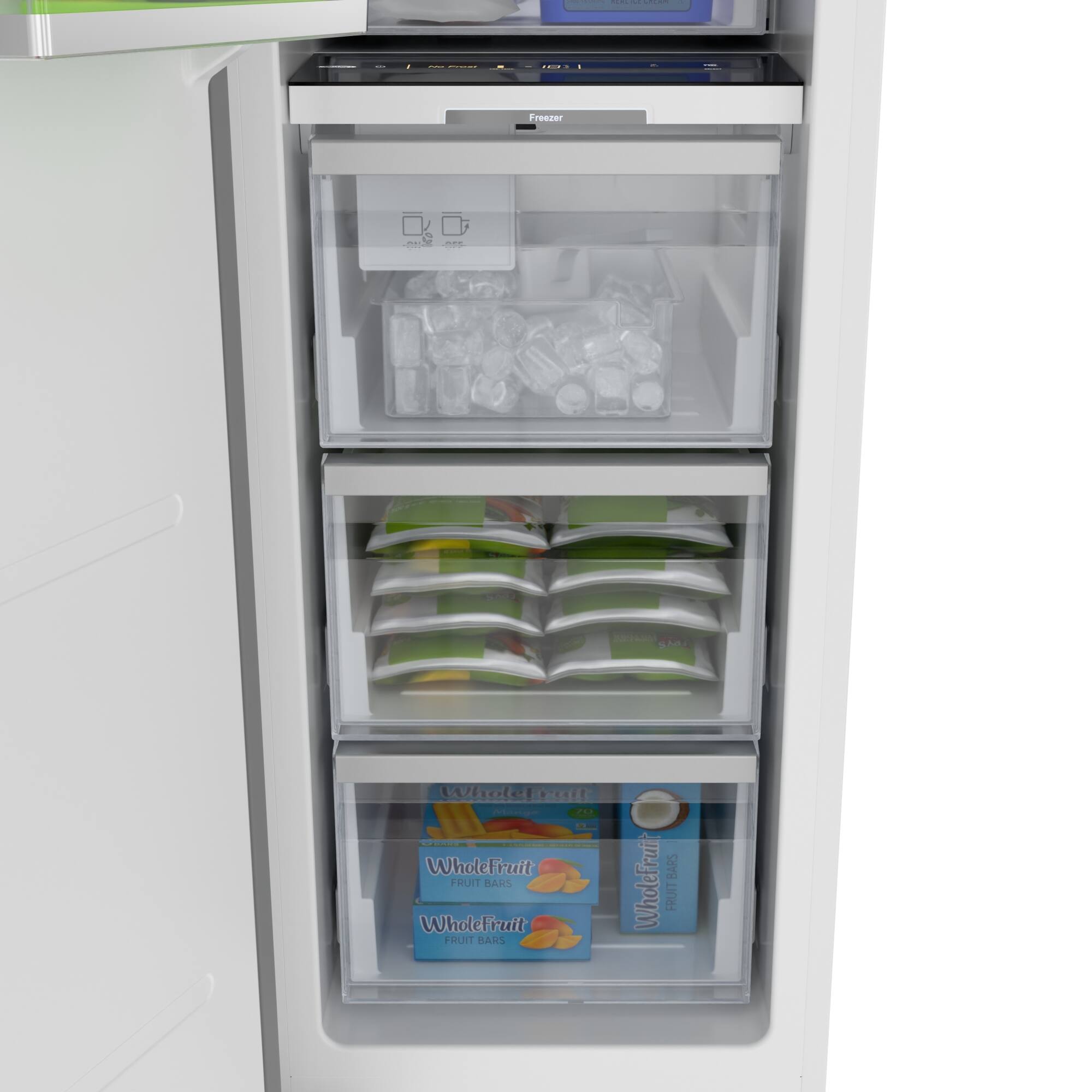 I Freezer - i - I - - has Whole Fruit FRUIT BARS WholeFruit FRUIT BARS WholeFruit FRUIT BARS