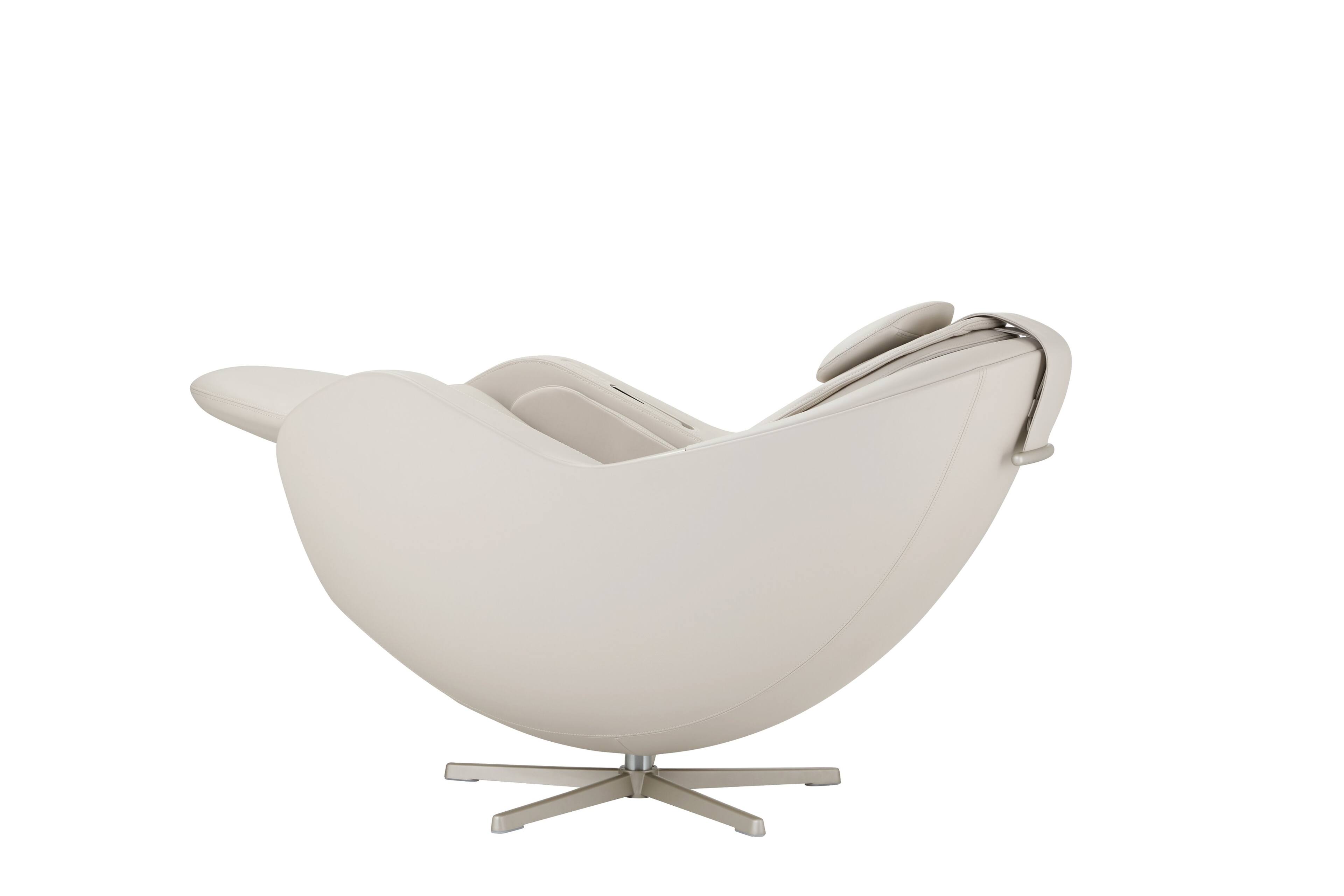 Left. CERAGEM - Ceragem M6 Medical-Grade Spinal Care Thermal Therapy Chair - BEIGE.