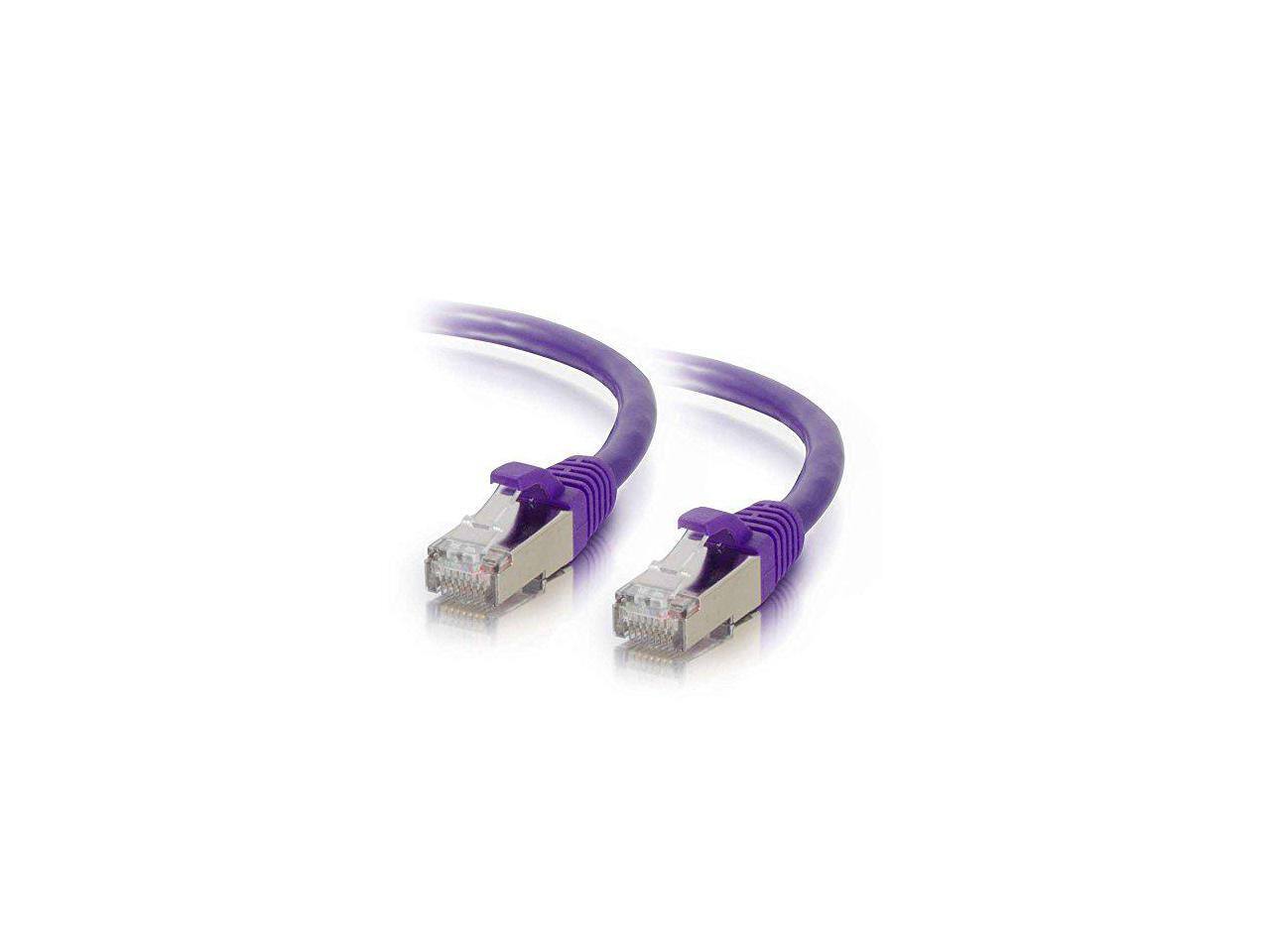 Alt View 6. Cables to Go - C2G 00903 Cat6 Cable - Snagless Shielded Ethernet Network Patch Cable, Purple (7 Feet, 2.13 Meters).