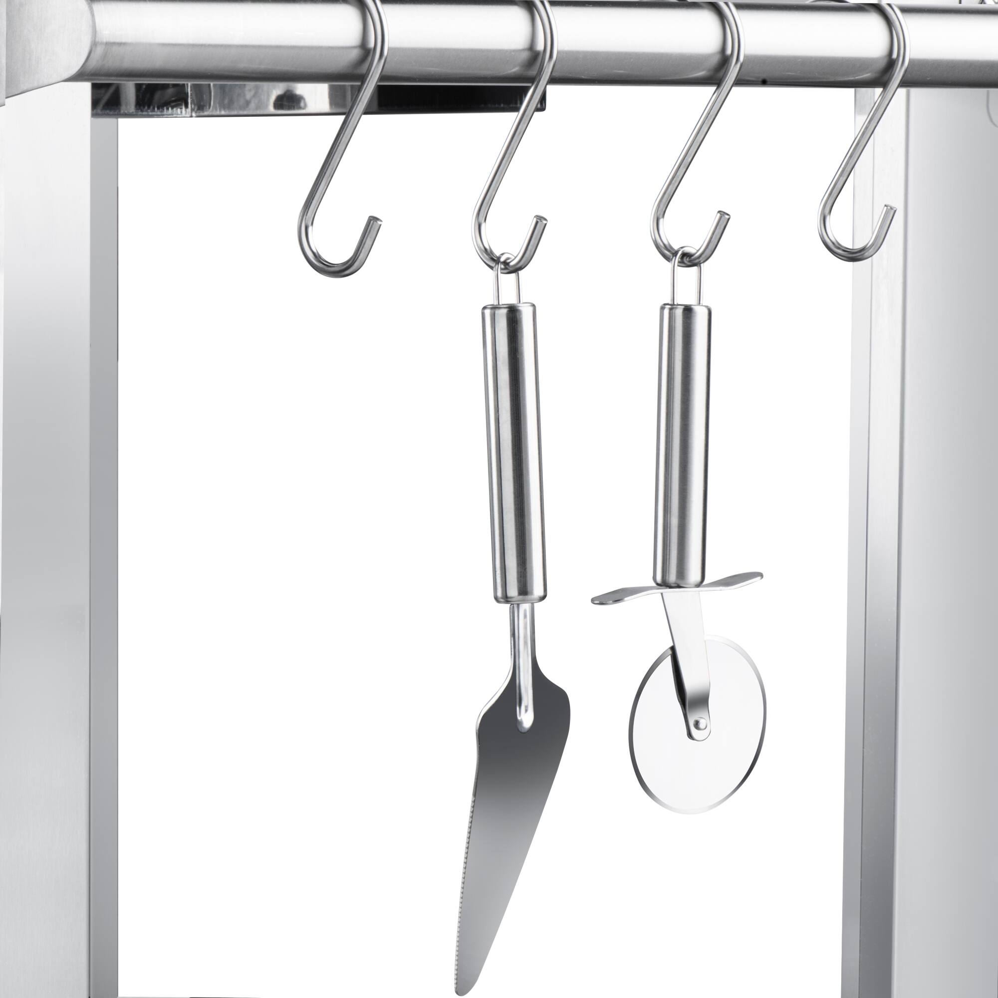 Alt View 5. Koolmore - 32 in. Outdoor Gas and Wood Fired Pizza Oven in Stainless-Steel (KM-OKS-DFPO) - Stainless-Steel.