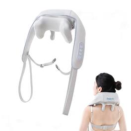 Cluzine - Cordless Shoulder & Trapezius Massage Shawl with Heat for Neck Shoulder Relaxation Home Use Massager