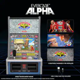 Evercade Alpha Street Fighter Bartop Arcade - Evercade